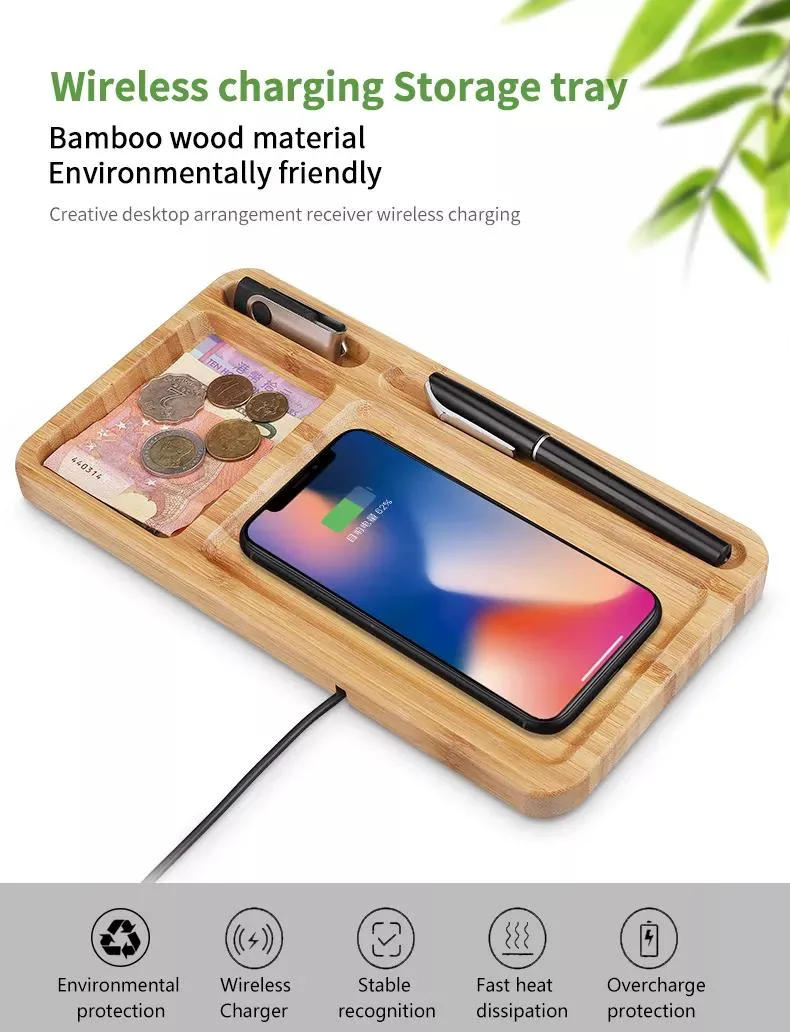 Top Selling Products Unique Design 2022 Fast Charger Wood Wireless Charger Multifunction Wireless Charger Mobile Phone Accessories