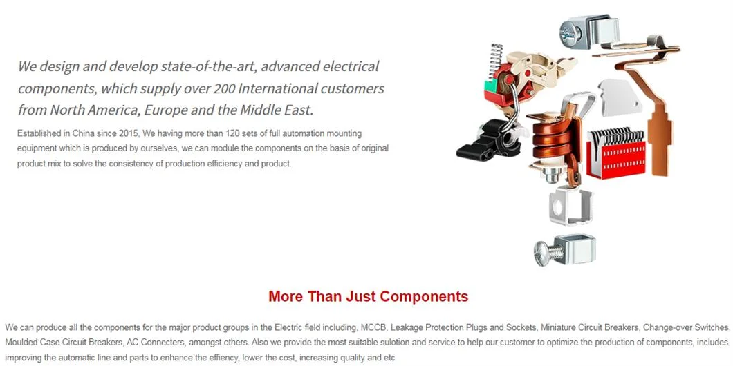 MCB Magnetic Tripping Mechanism Component (XMC65M-6) Electrical Appliance